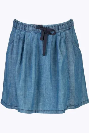 BY-BAR Girls Sally Denim Skirt Denim