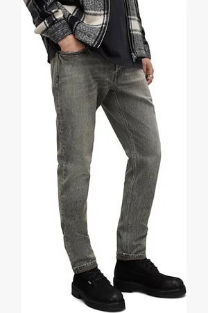AllSaints Rex Heavy Washed Black