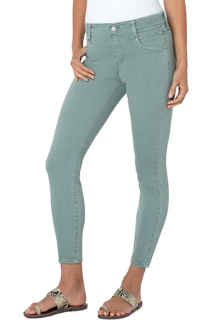 Liverpool Jeans Company Gia Glider Ankle Skinny Sea Green