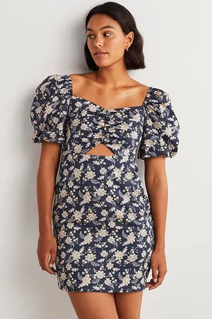 Boden Cut Out Detail Mini Dress Nav
