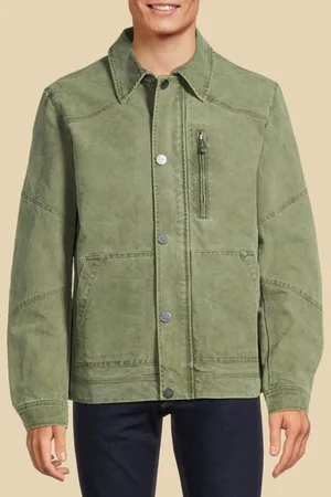 Guess GUESS Delave Jacket Army Light Olive