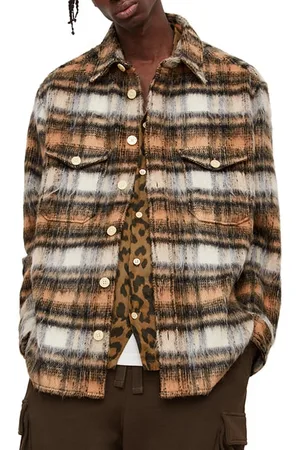 AllSaints Nuevo Ls Shirt Off White