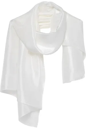 American Vintage Scarf Blanc