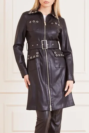 Guess GUESS Rory Trench Jet Black