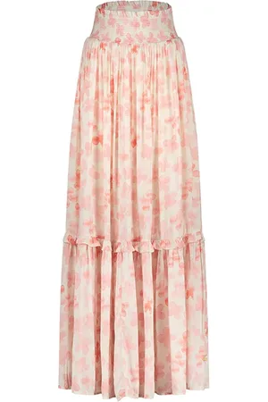 Fabienne Chapot Maleva Skirt Cream White/pink Gra