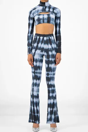 Daily paper Blue Shibori Relero Top