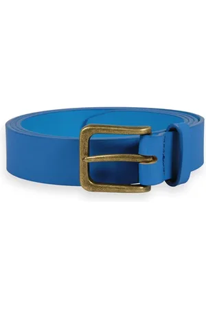 Scotch&Soda Recycled Leather Belt Riviera Blue