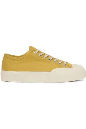 Superga 2432 Works Low Cut Denim Yarn Dyed Yellow-off White
