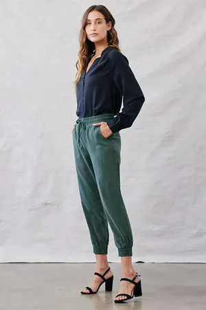 Bella Dahl Easy Jogger Dark Forest