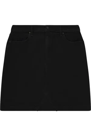 White Stuff Ava Denim Skirt Washed Black