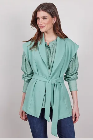 DIDI Sleeveless Vest Diam Granite Green