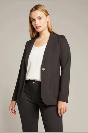 Elena Miro Milano-stitch Jacket Black