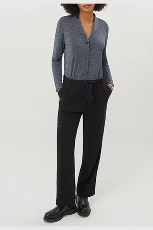 ICODE Black And Night Blue Glittery Jumpsuit