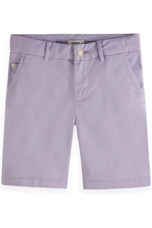 Scotch&Soda Garment-dyed Chino Shorts Lilac