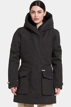 Didriksons Britt Wns Parka Black
