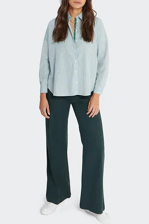 ICODE Neon Green Shirt With Thin Stripes