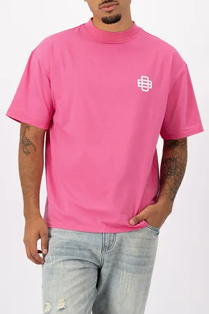 Black Bananas Mono Tee Pink