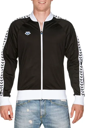 Arena M Relax Iv Team Jacket Black-white-black