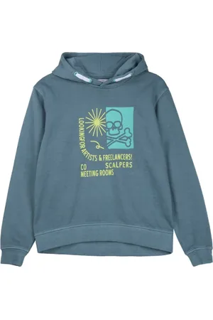 SCALPERS Stroke Hoodie Sw Kids Duck