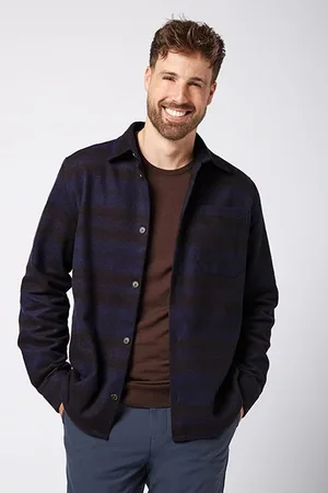 LABFRESH Overshirt Dark Stripe