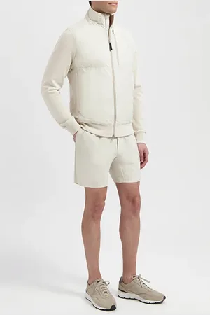 Wahts Ridley | Luxury Tech Sweat Jacket White Sand