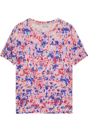 Sandwich T-shirt Met Bloemenprint Red Bud