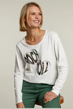 River Woods Off White Crew Neck T-shirt