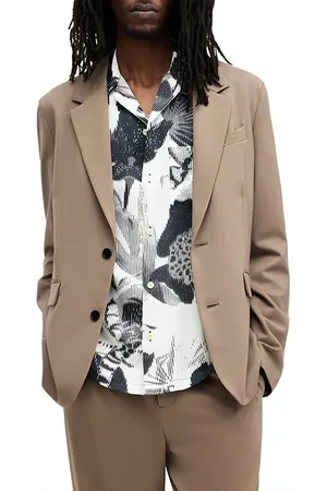 AllSaints Helm Blazer Earthy Brown