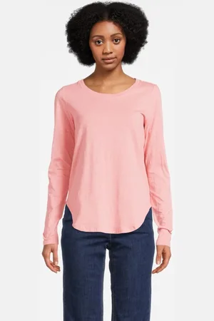 Sandwich T-shirt Jersey Long Sleeves 81101358 Rosette
