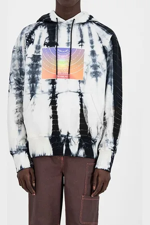 Daily paper Black Shibori Halshi Hoody