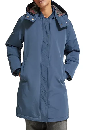 Scotch&Soda Water Repellent Mid Length Parka With Repreve® Filling Dusty