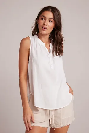 Bella Dahl Sleeveless Pullover White