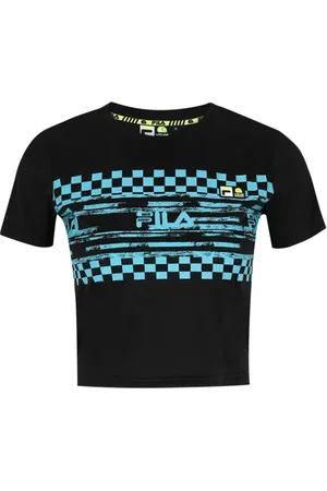 Fila C63 Cropped Tight Tee Black