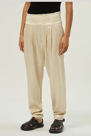10 days Satin Pants Golden Safari
