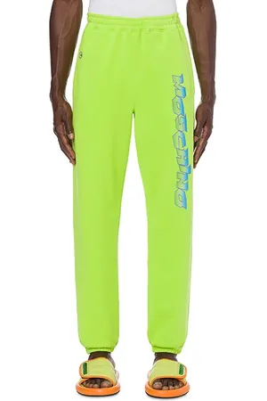 Moschino Surf Logo Fleece Joggers Green