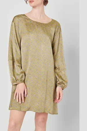 American Vintage Ls Short A Shape Boat Collar Dress Marianne