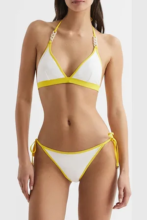 Reiss Rutha-neon Bikini White/yellow