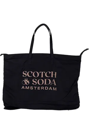 Scotch&Soda Unisex Foldable Tote Bag Black