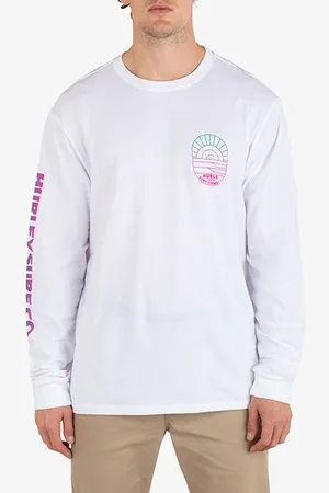 Hurley Evd Clean Lines Long Sleeve White