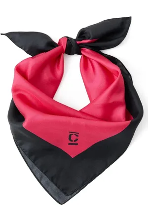 Closed Silk Scarf Rasperry Pink
