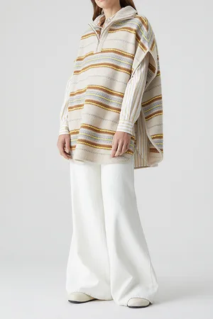 Closed Rollneck Poncho Knits Nude