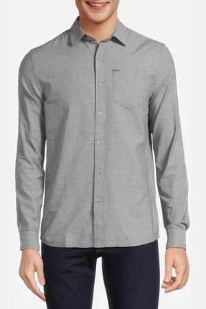 Guess GUESS Ls Collin Yd Piedpou Yd Salt White And Bl