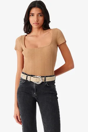 IRO Paysa T-shirt In Camel