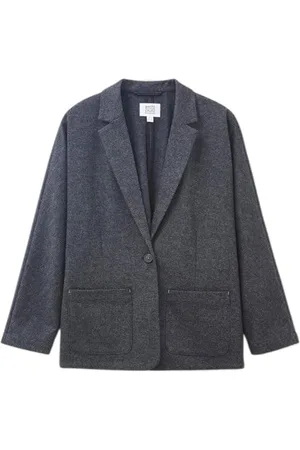 White Stuff Daphne Jersey Blazer Grey