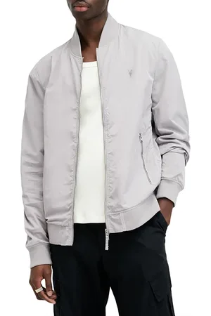 AllSaints Bassett Bomber Malt Grey