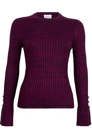 Dante 6 Briar Fancy Knit Rib Top Mulberry