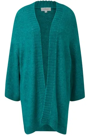 QS by s.Oliver Cardigan Blue Green