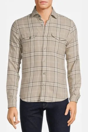 Reiss Oe Casual Shirt Sand
