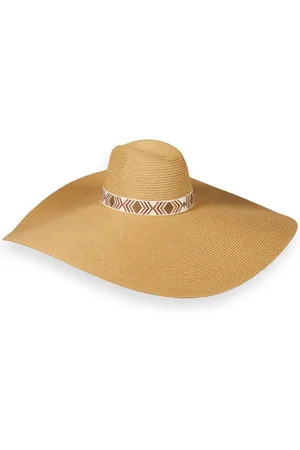 Scotch&Soda Big Straw Hat With Strap Seastone