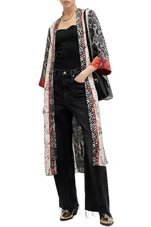 AllSaints Casa Waimea Kimono Black/multi